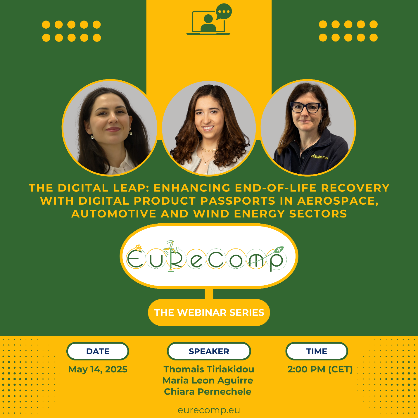 6th EuReComp Webinar Recording Now Available: The Digital Leap with Digital Product Passports