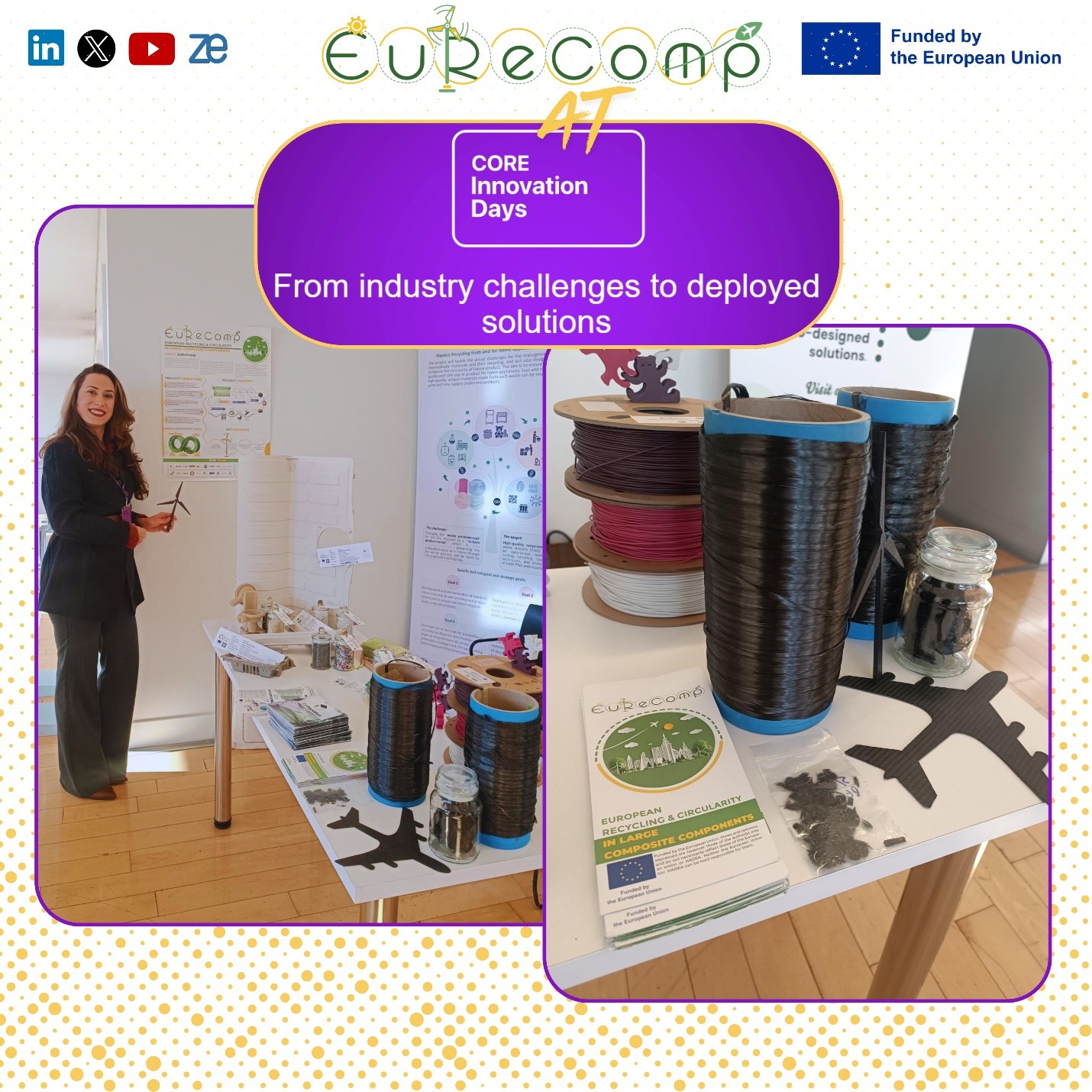 EuReComp Presented at CORE Innovation Days #2 in Athens
