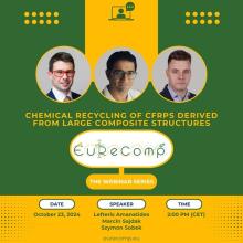 3rd EuReComp Webinar: Chemical Recycling of CFRPs Derived from Large Composite Structures