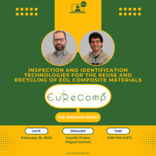 5th EuReComp Webinar: Inspection & Identification Technologies for Composite Recycling