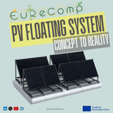 Repurposed to Perform: EuReComp’s Large-Scale Floating PV Demonstrator Successfully Tested
